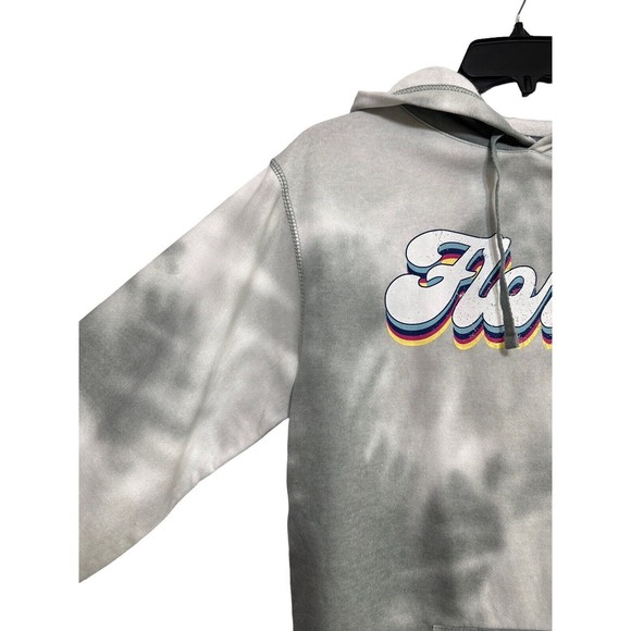 Creative Apparel Concepts Womens Florida Hoodie Tie Dye Size Small Colorful Hood - Picture 5 of 9